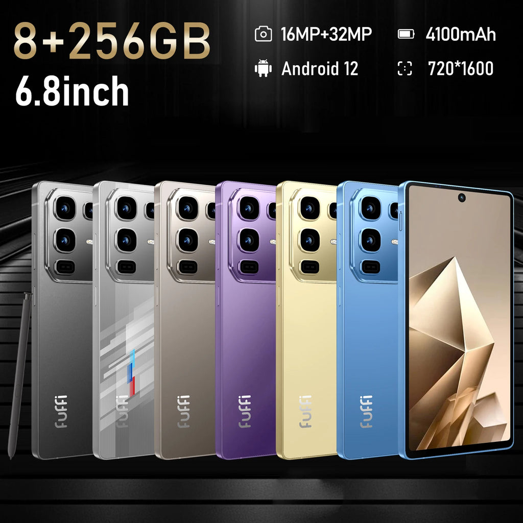 CowLost | s25-pro-smartphone-android-4100mah-12gb-ram-512g-rom-6-8-inch-phone |6