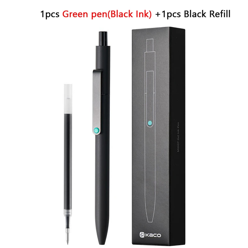 CowLost | product_id-kaco-midot-0-5mm-black-gel-ink-pen-quick-dry-metal-clip-premium-design |39