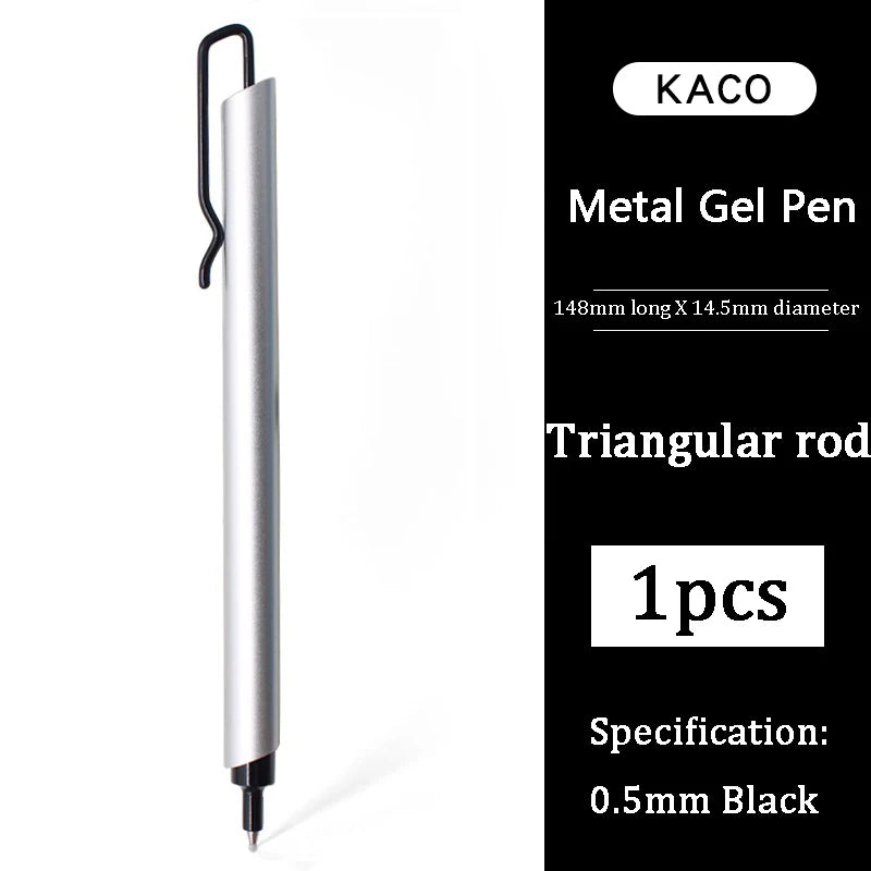 CowLost | product_id-kaco-klip-0-5mm-black-gel-pen-with-clip-for-office-and-school-use |27