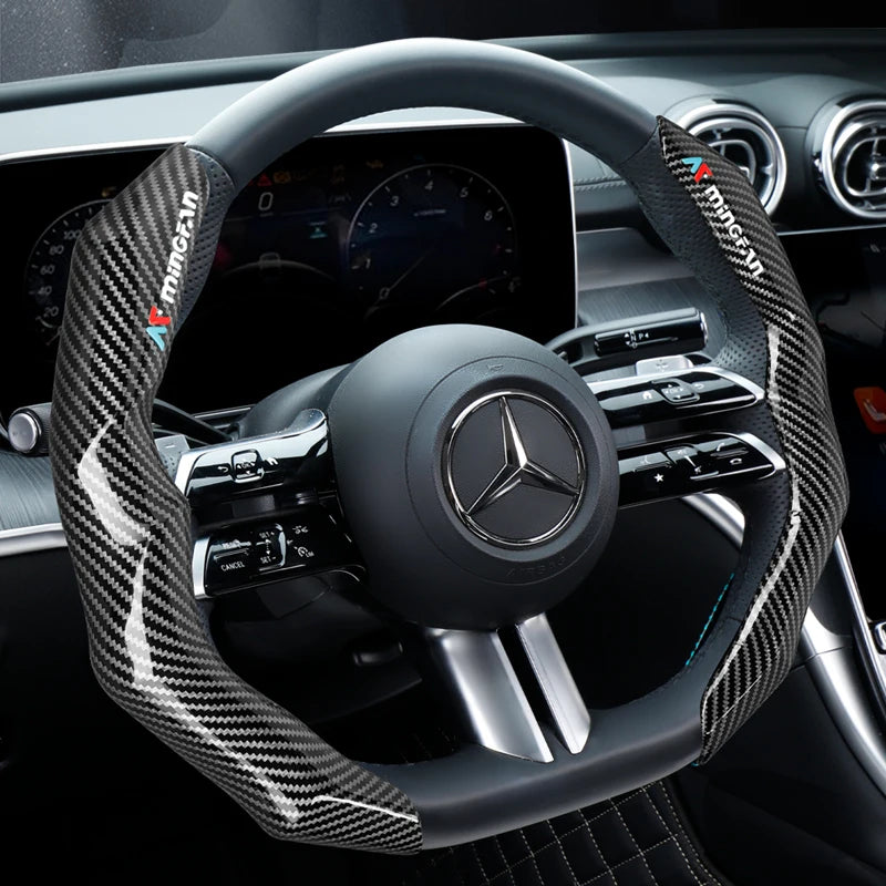 CowLost | luxury-carbon-fiber-steering-wheel-cover |16