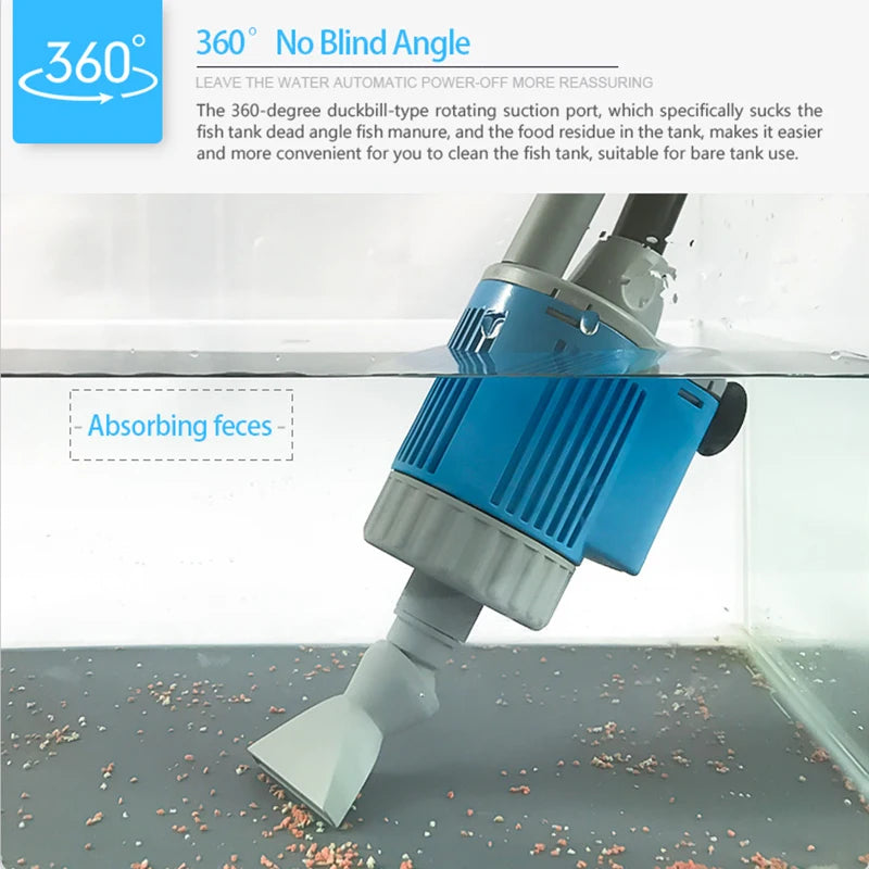 CowLost | sporting-goods-20-28w-electric-aquarium-water-change-pump-for-fish-tank-cleaning |6