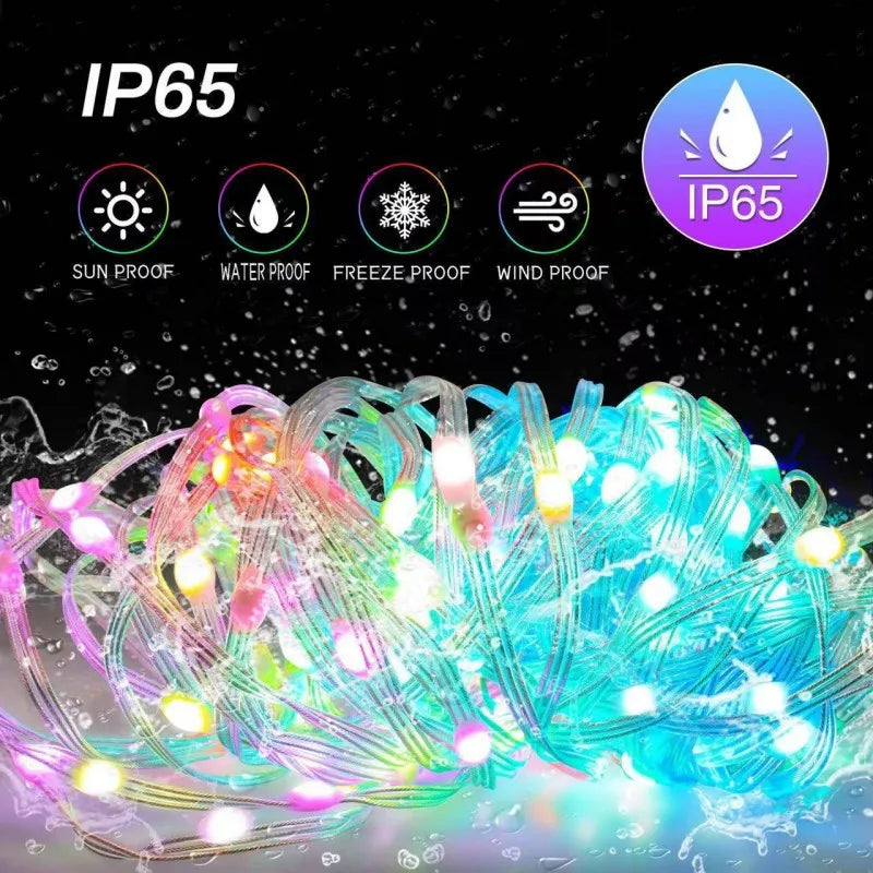 CowLost | product_id-dreamcolor-rgbic-usb-bluetooth-app-diy-led-fairy-string-lights-for-christmas-wedding-party |3