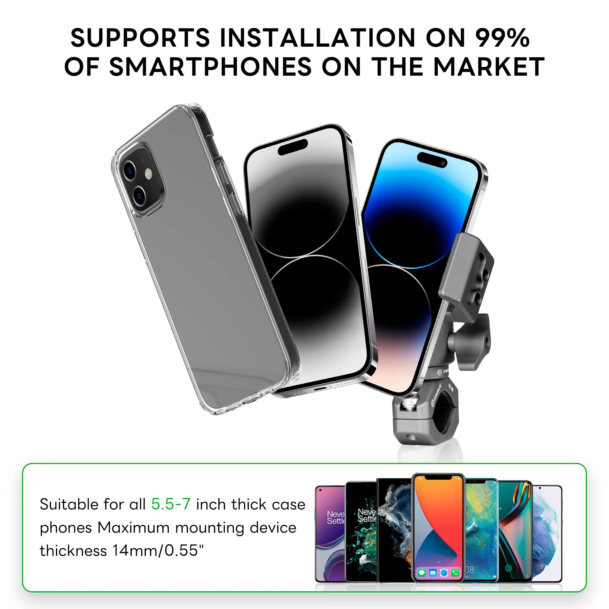 CowLost | product_id-fanaue-universal-aluminum-bike-phone-holder-360-rotation-for-72-100mm-phones |3