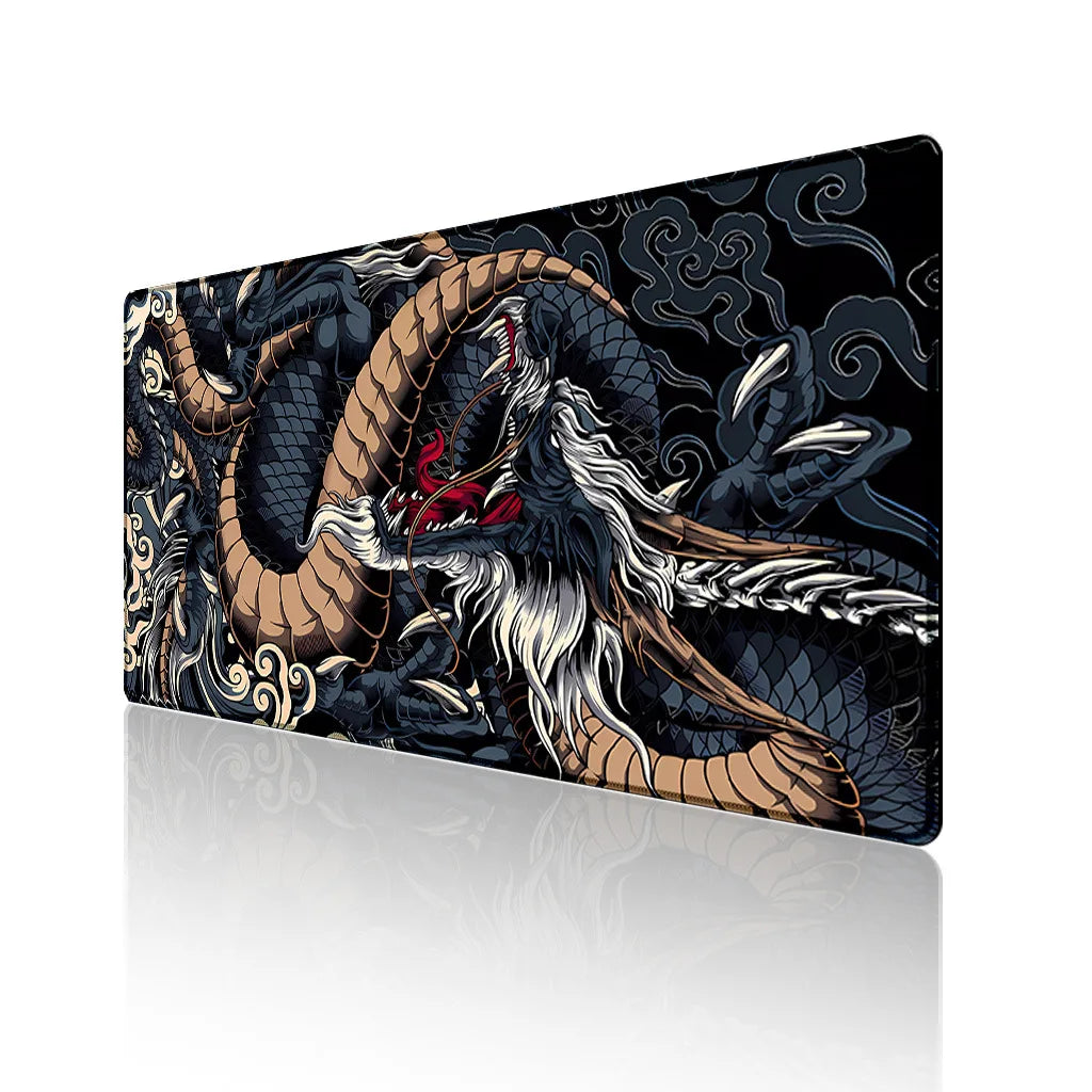 CowLost | japanese-dragon-large-gaming-mousepad |10