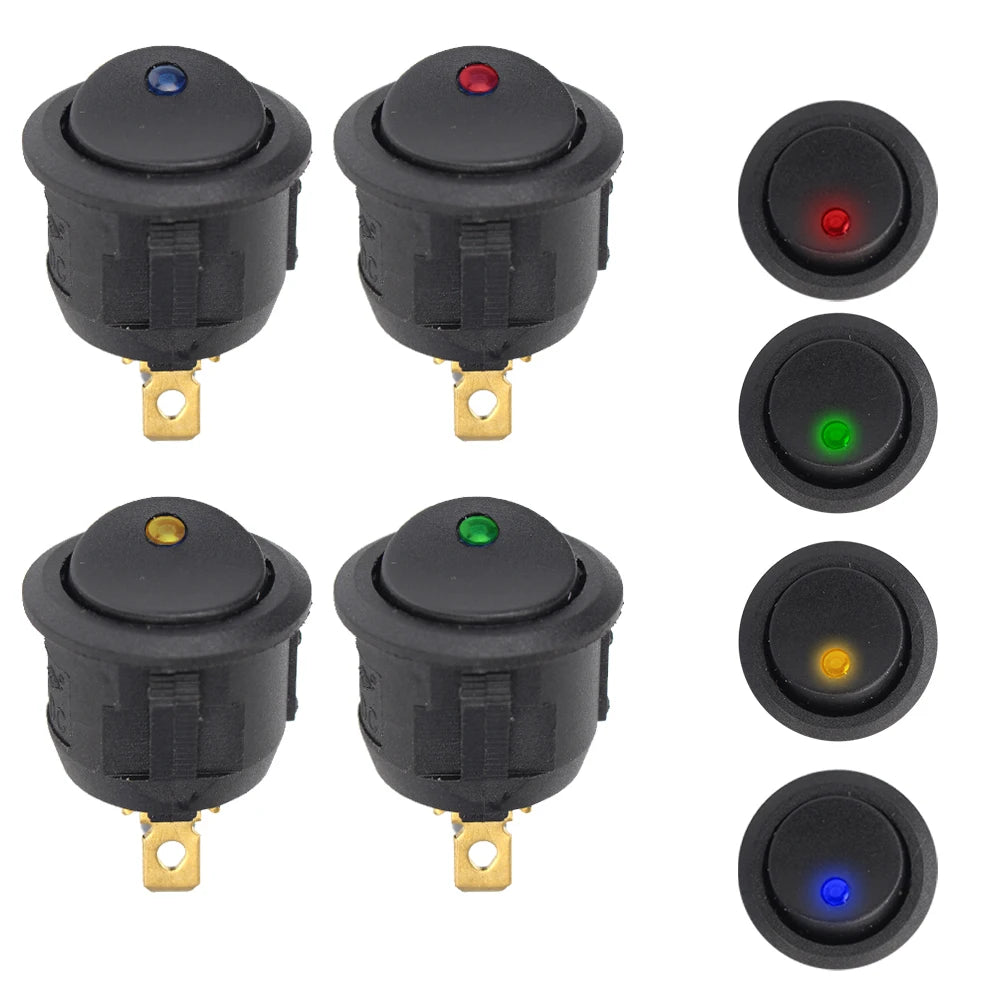 CowLost | product_id-luminescence-12v-waterproof-led-toggle-rocker-switches-5-pack-on-off |3