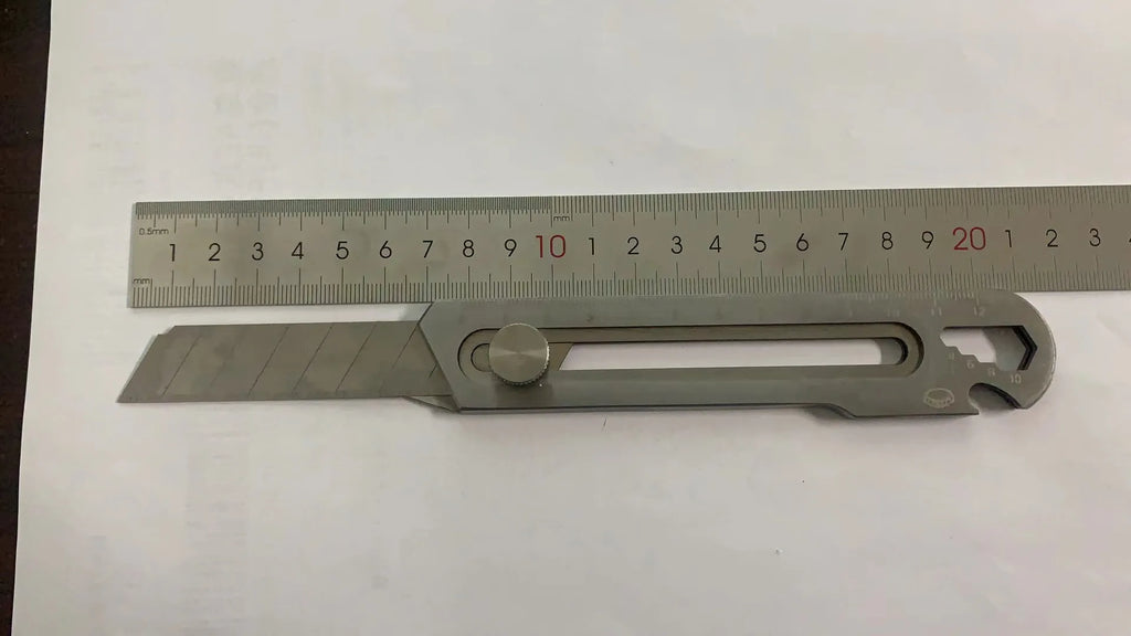CowLost | product_id-6-in-1-multifunctional-stainless-steel-utility-knife-18mm-25mm-with-ruler-bottle-opener-tail-break-snap-off-cutter |7