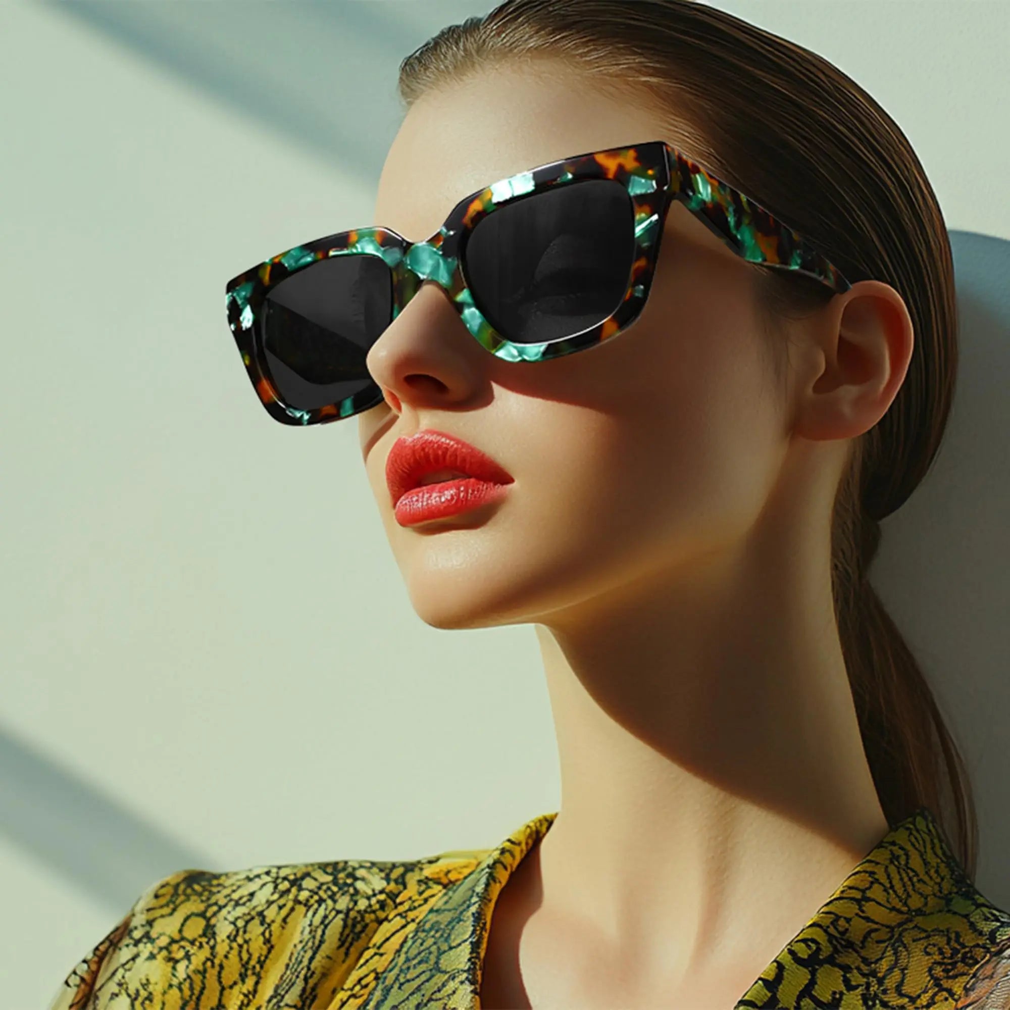 CowLost | zenottic-womens-fashion-sunglasses-polarized-uv-protection-square-acetate |2