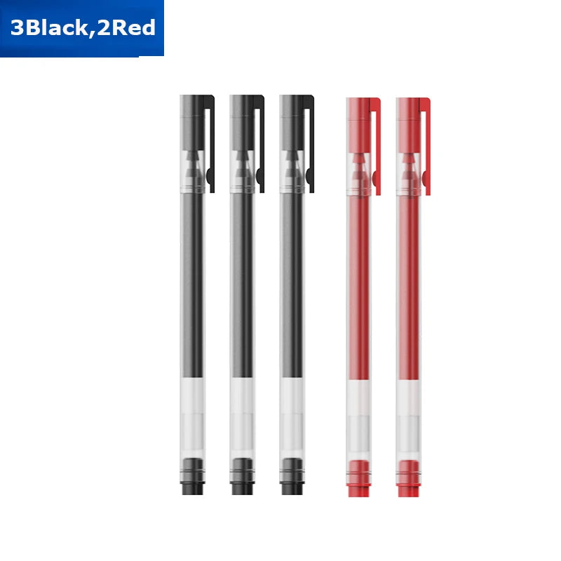 CowLost | product_id-beifa-5-10pcs-0-5mm-gel-pens-black-blue-red-ink-refills-large-capacity-water-based-office-school-pens |17