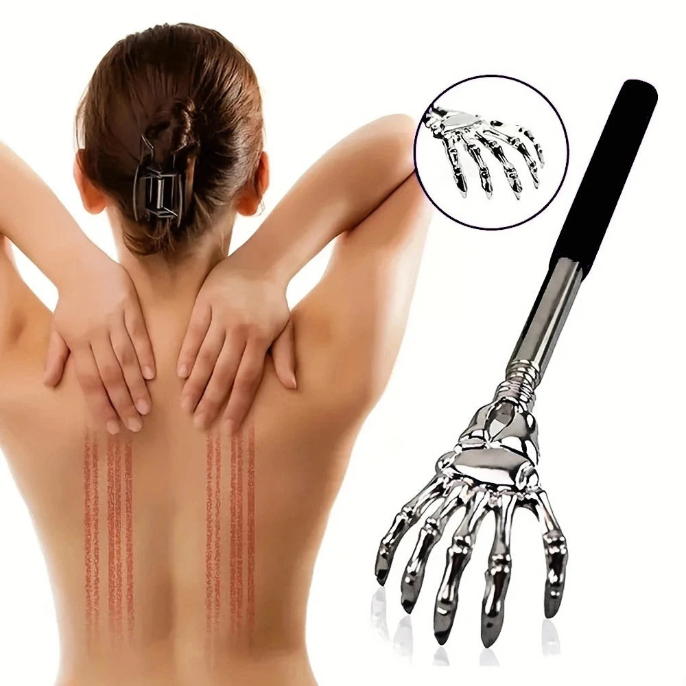 CowLost | portable-extendable-back-scratcher-stainless-steel |1