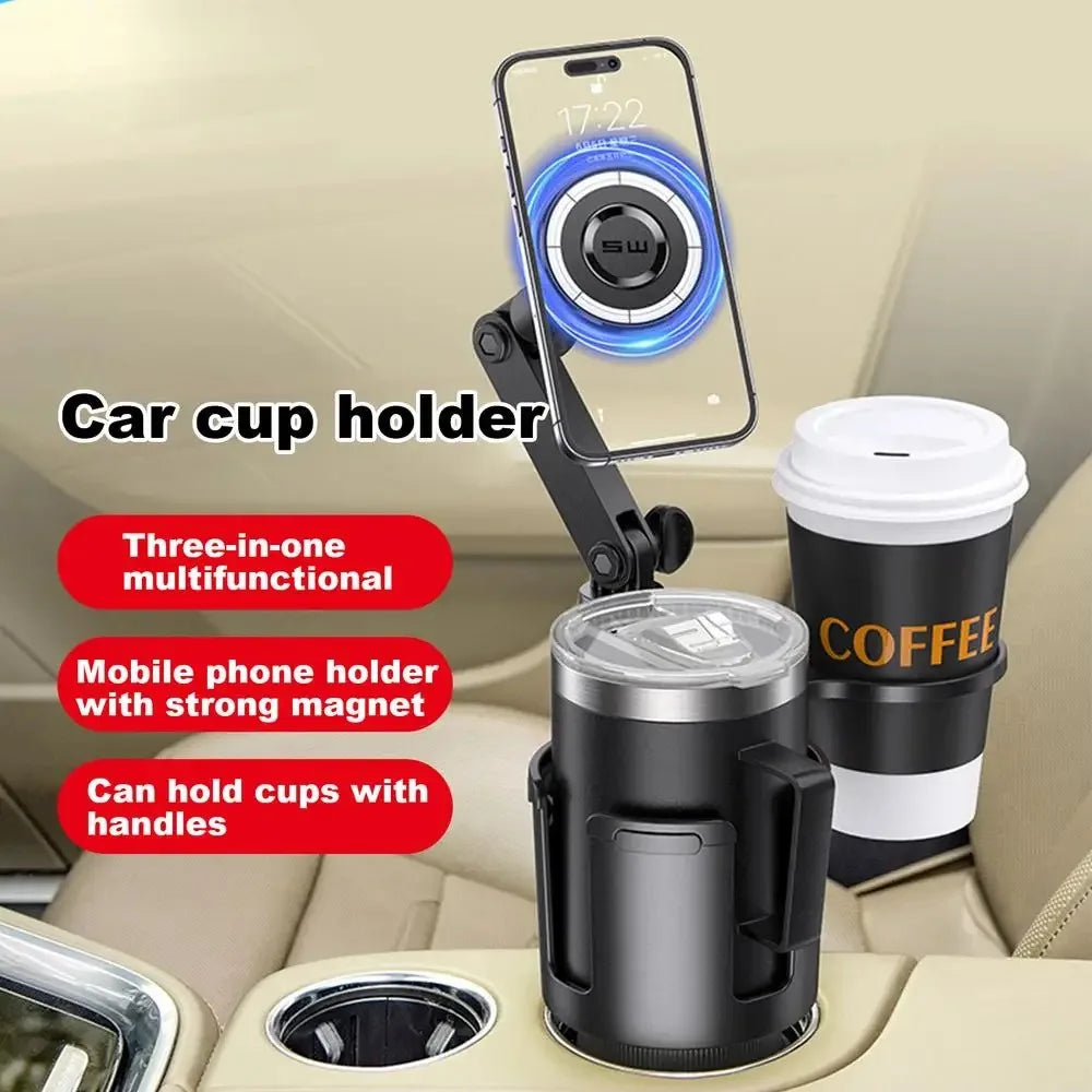 CowLost | mobile-phone-car-mounts-product_id-multifunctional-360-rotatable-car-cup-holder-magnetic-phone-mount-for-navigation |8