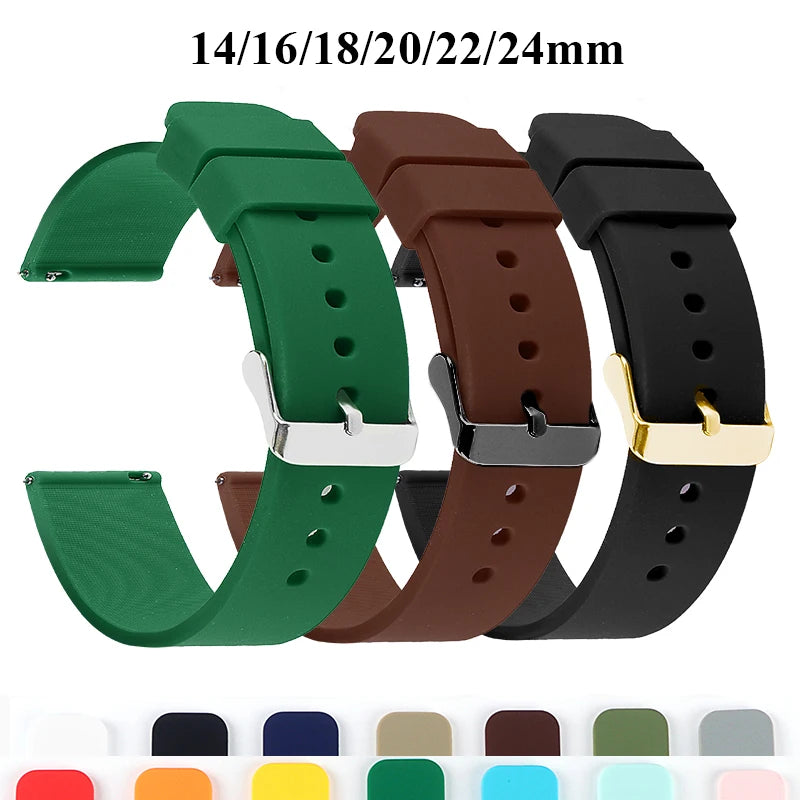 CowLost | bracelets-product_id-quick-release-silicone-watch-band-14-24mm-waterproof-replacement-strap-universal-rubber-bracelet |1