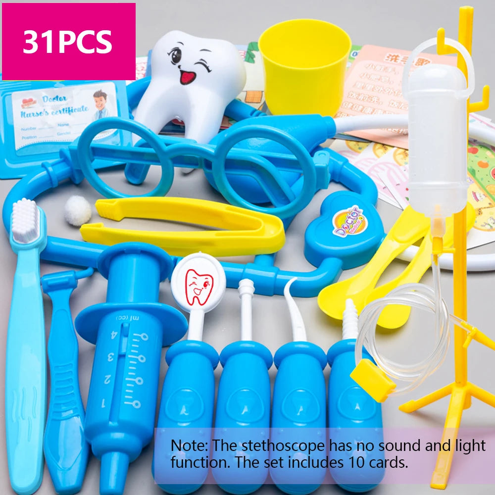 CowLost | product_id-doctor-toys-53-piece-kids-medical-and-dentist-pretend-play-set-educational-gift |17