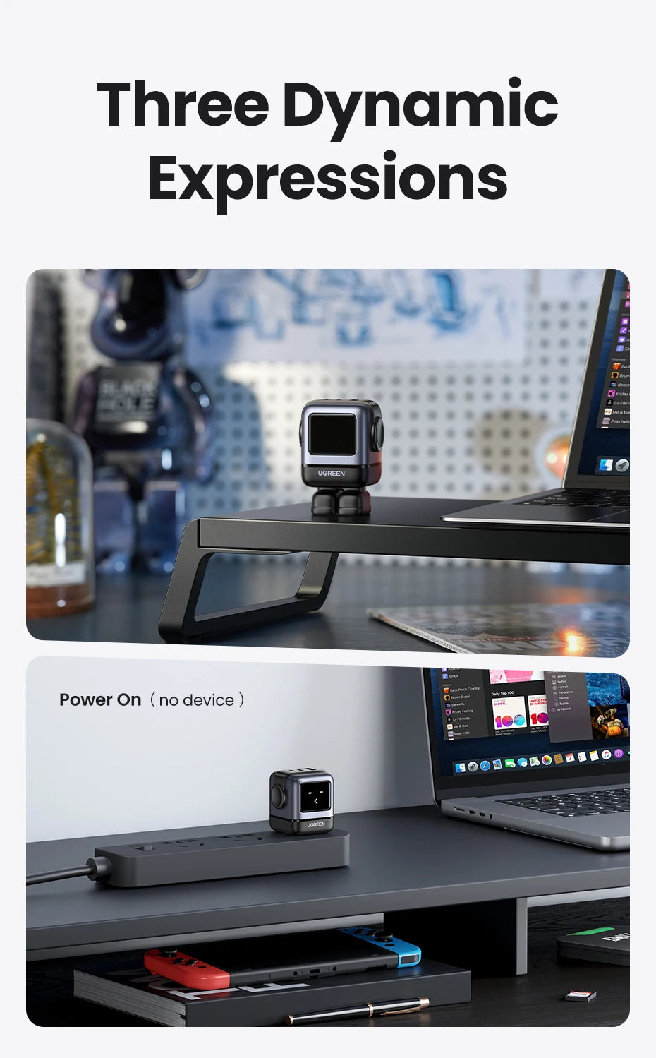 CowLost | ugreen-65w-30w-gan-charger-robot-design-pd3-0-fast-charger |14