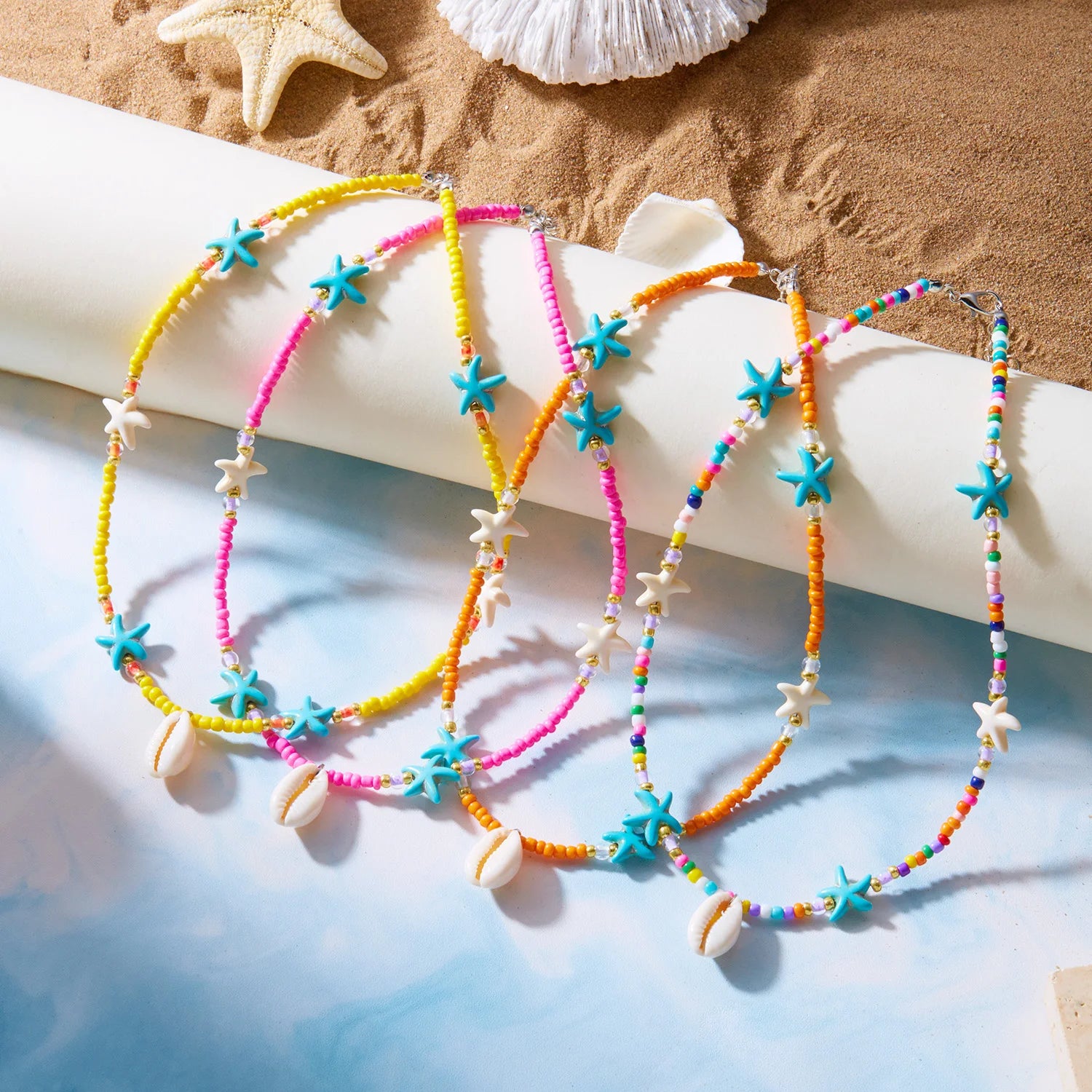 CowLost | bohemian-colorful-rice-beads-necklace-for-women |5