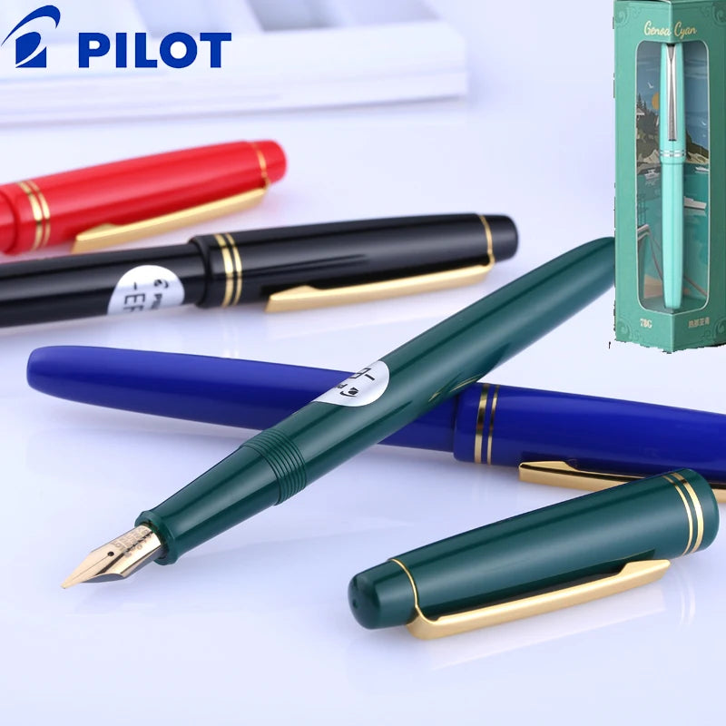CowLost | product_id-pilot-78g-ivory-white-fountain-pen-with-22k-gold-plated-tip-for-calligraphy-and-writing |1