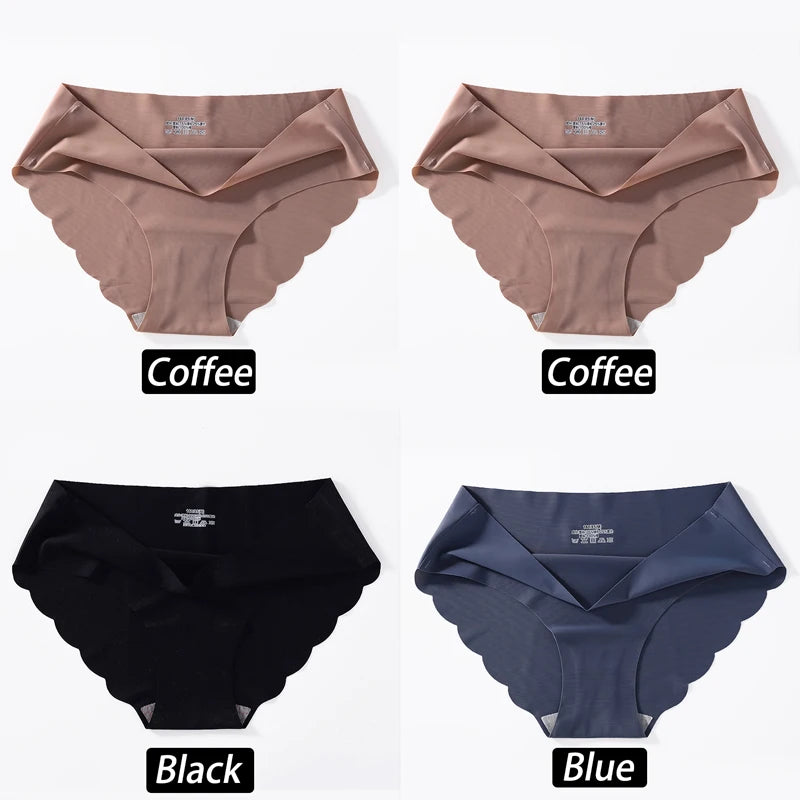 CowLost | activewear-pants-4pcs-seamless-silk-high-waist-briefs-for-women |41