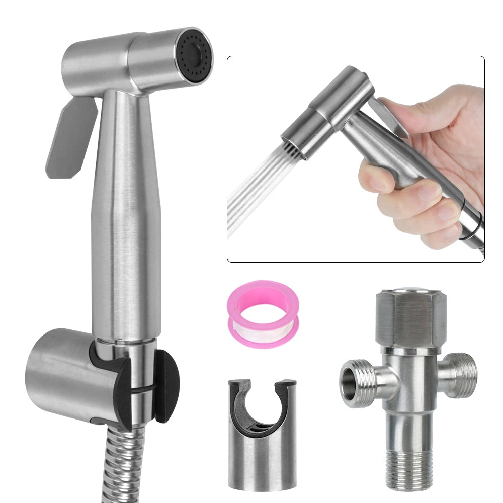CowLost | product_id-stainless-steel-handheld-bidet-sprayer-set-with-self-cleaning-for-toilet-bathroom-faucet |23