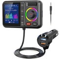 CowLost | product_id-wireless-fm-transmitter-with-color-screen-dual-usb-qc3-0-fast-charging-car-aux-mp3-player |7