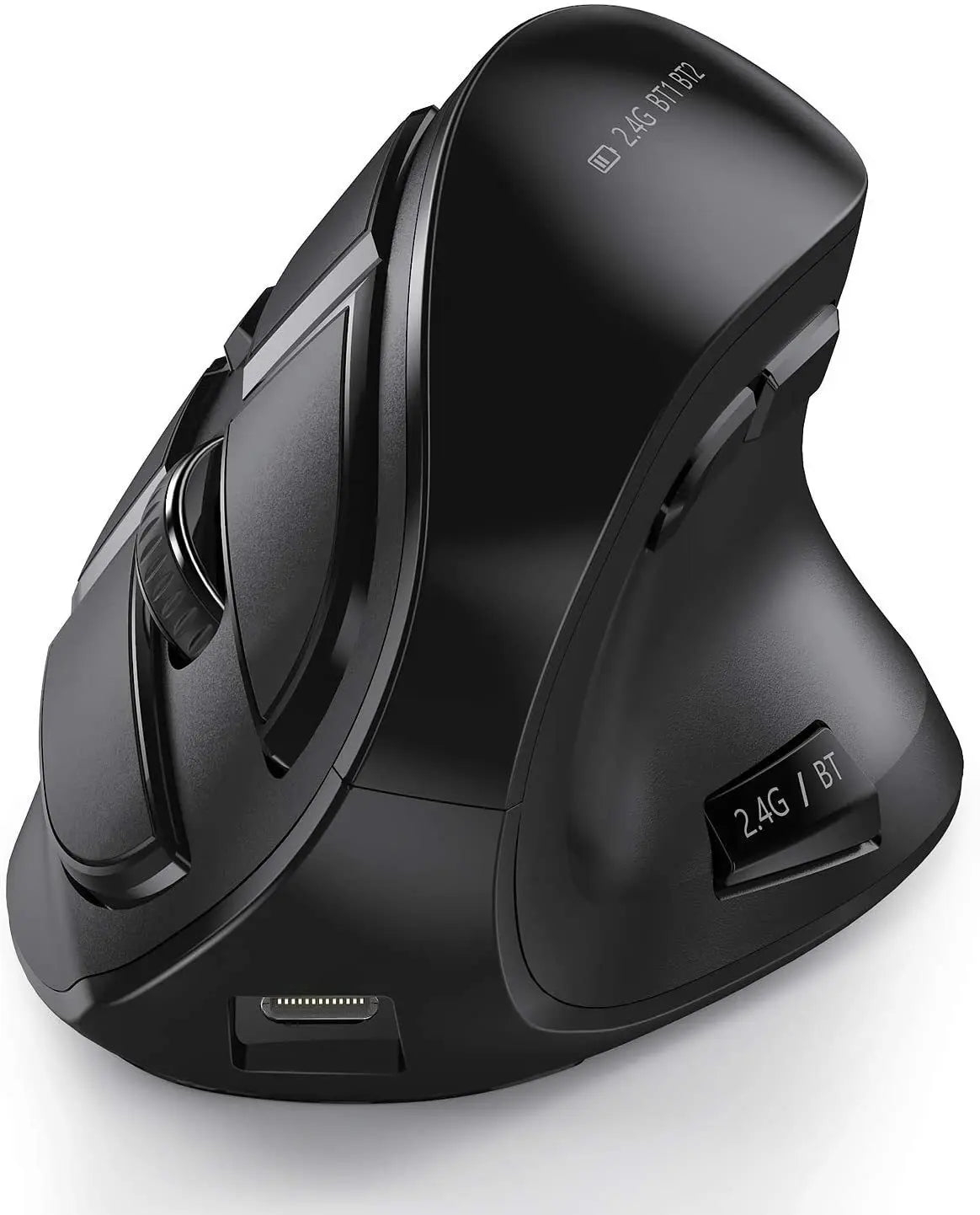 CowLost | product_id-jomaa-2-4g-bluetooth-vertical-wireless-mouse-9-button-rechargeable-for-mac-pc-ipad |9