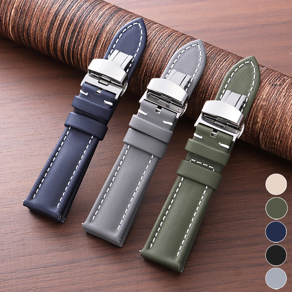 CowLost | watch-bands-product_id-quick-release-waterproof-sailcloth-watch-strap-18-22mm-with-butterfly-buckle-for-seiko-omega-men-women |1