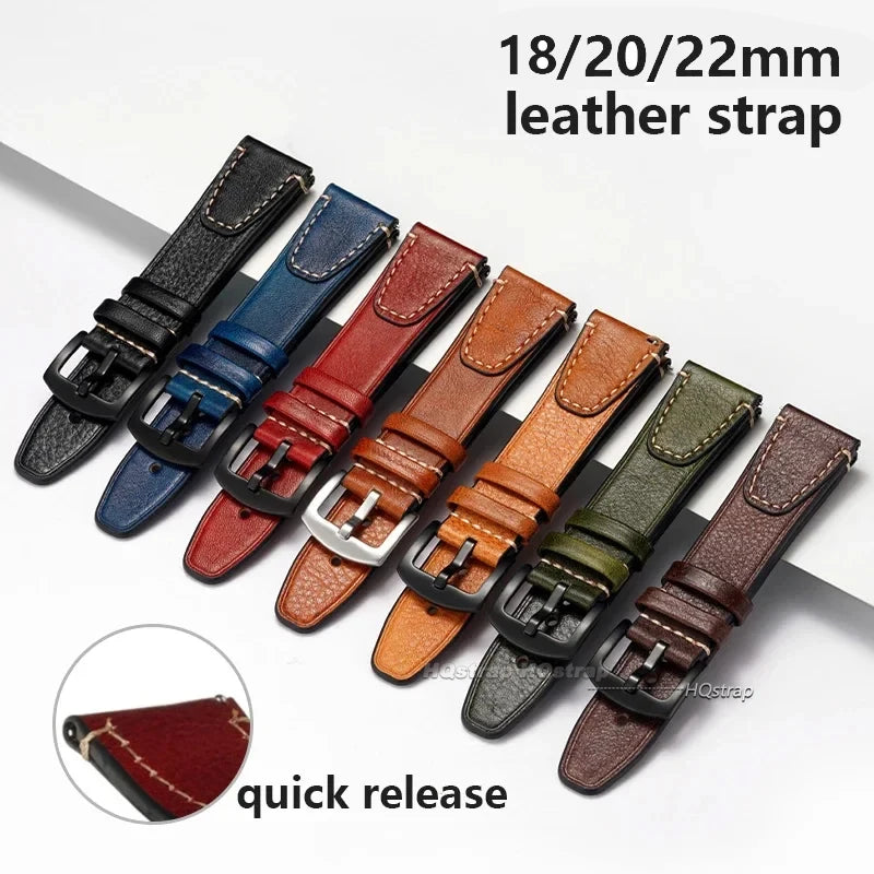 CowLost | product_id-universal-retro-leather-watchband-18mm-22mm-for-rolex-seiko-smartwatches-unisex |6