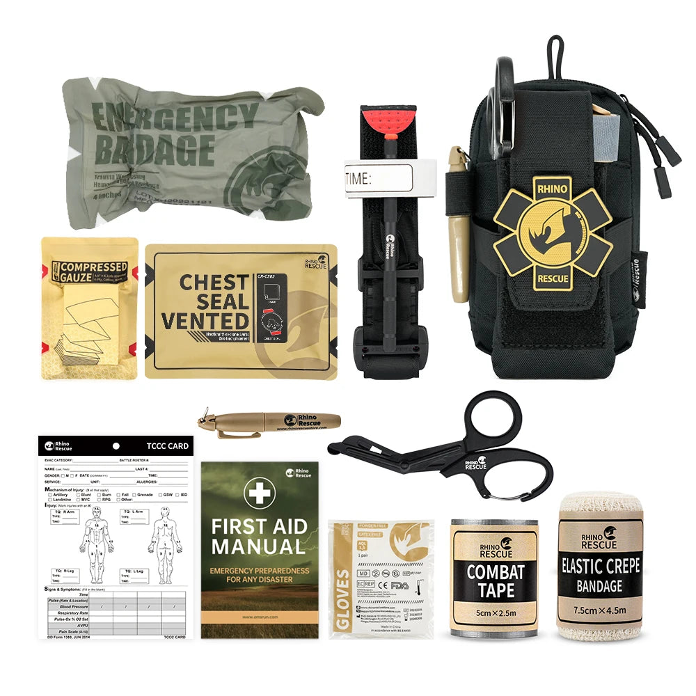 CowLost | sporting-goods-rhino-rescue-edc-ifak-survival-trauma-kit-molle-tactical-pouch |25