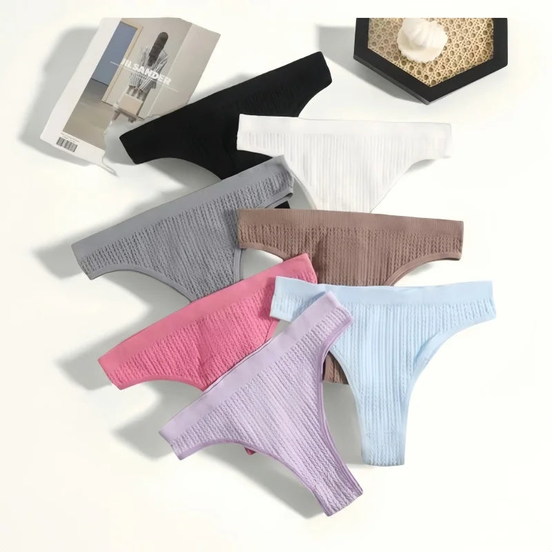 CowLost | product_id-seamless-ribbed-low-rise-sport-briefs-for-women-m-l-solid-color |1