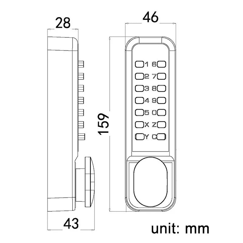 CowLost | locks-keys-product_id-mechanical-keyless-digital-keypad-door-lock-for-garden-gate-push-button |2