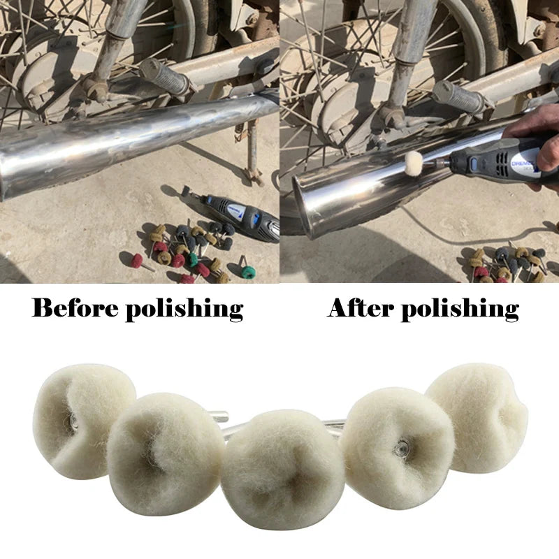 CowLost | product_id-3-10pcs-mini-wool-polishing-buffing-wheels-3mm-shank-rotary-drill-abrasive-tool |3