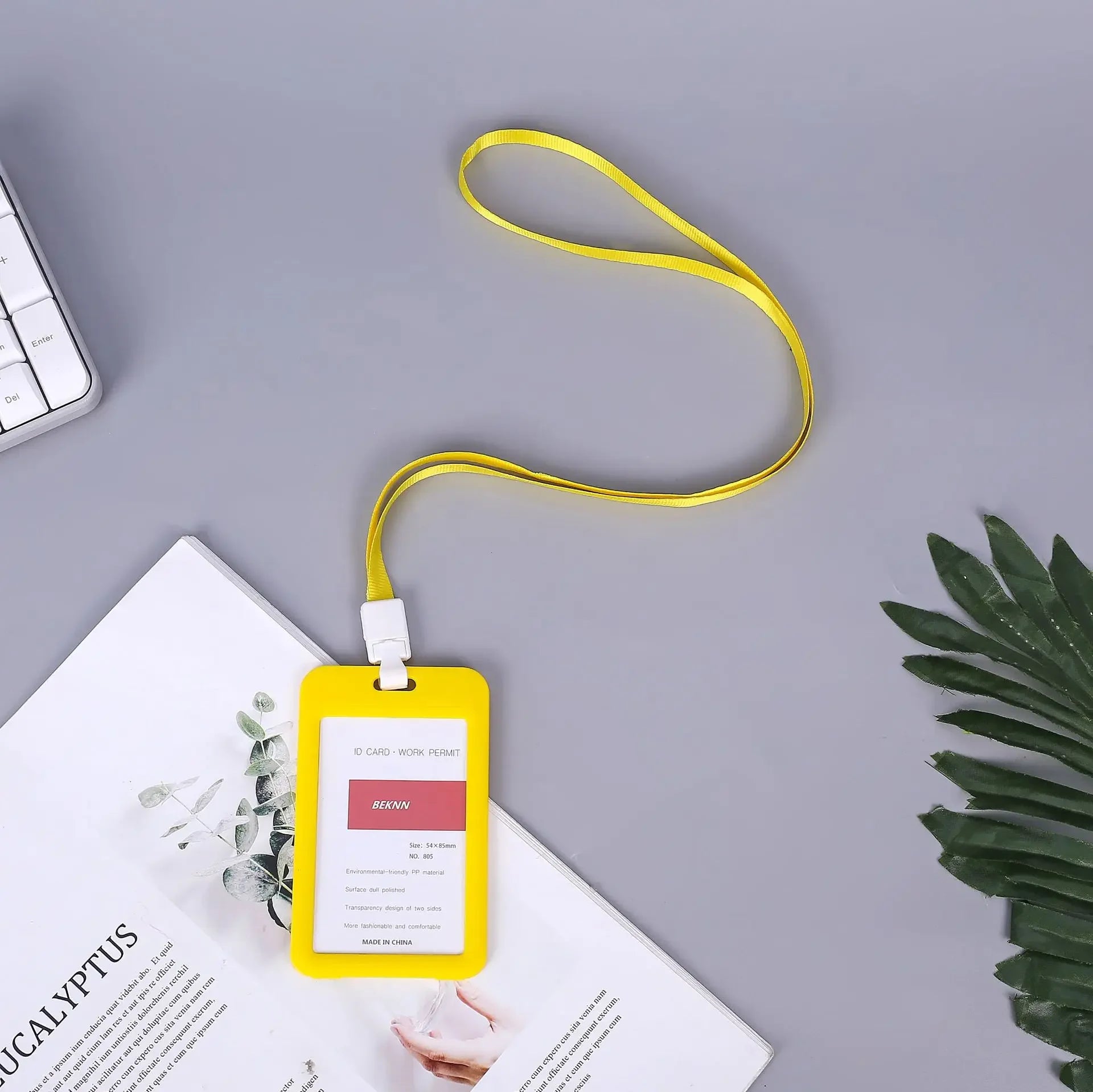 CowLost | uncategorized-plastic-work-card-holder-with-lanyard-rope |23