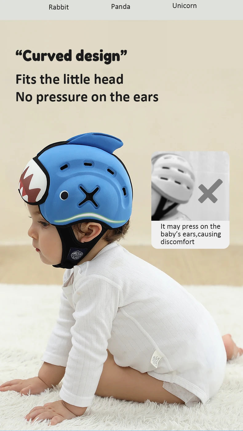 CowLost | mambobaby-guard-hat-cn-dragon-safe-anti-shock-baby-helmet |16