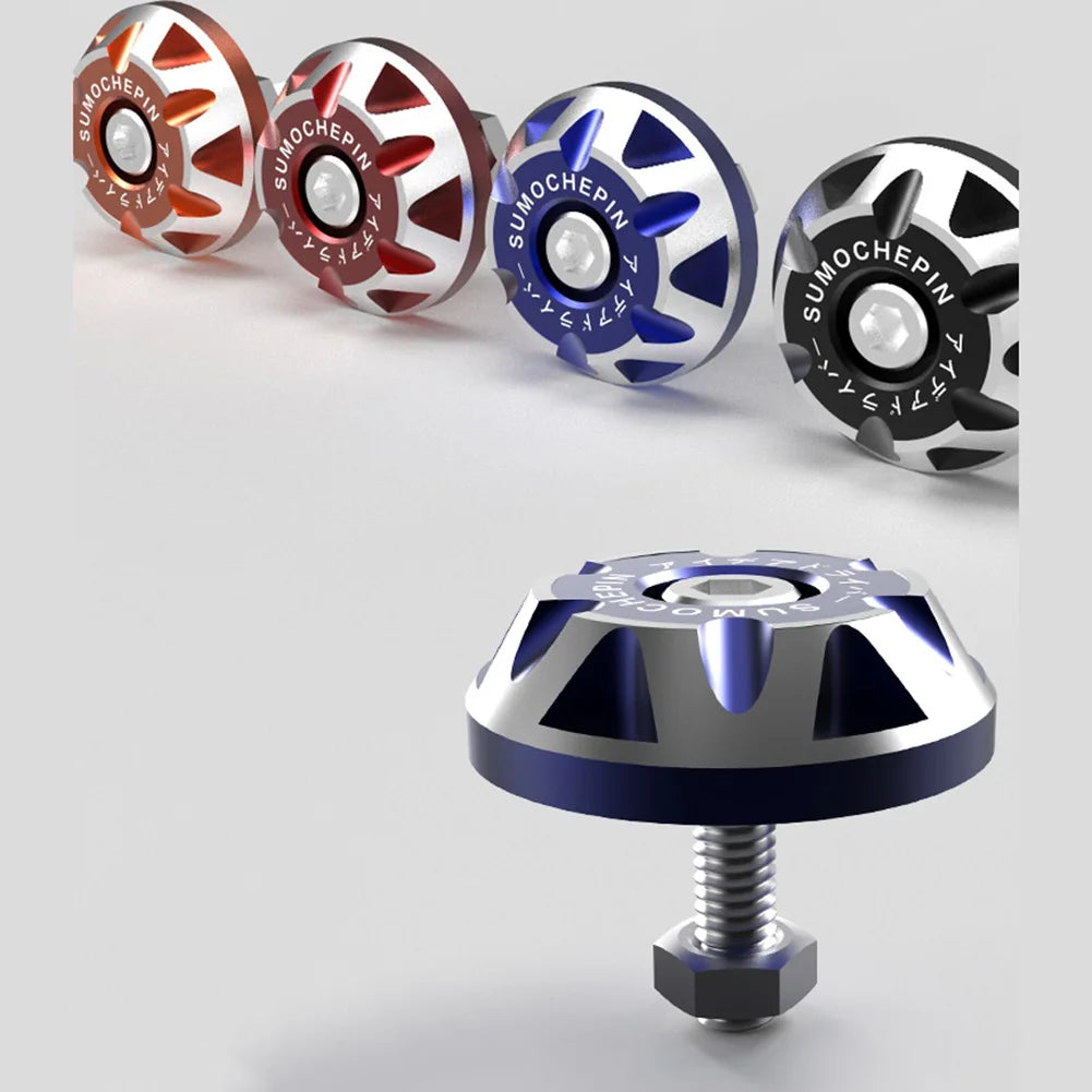 CowLost | product_id-2pcs-6mm-aluminum-alloy-license-plate-screws-bolts-orange-red-blue-black |2