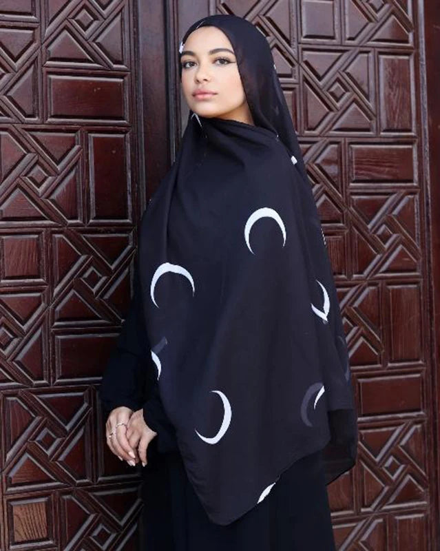 CowLost | bohemian-print-women-watercolor-soft-muslim-hijab |50