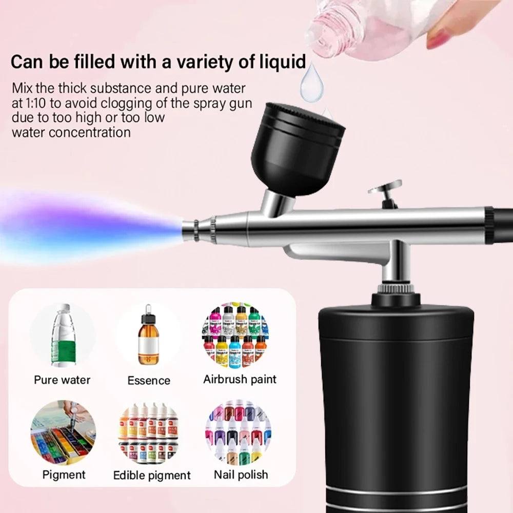 CowLost | product_id-homefish-wireless-mini-airbrush-spray-gun-kit-with-built-in-compressor |2