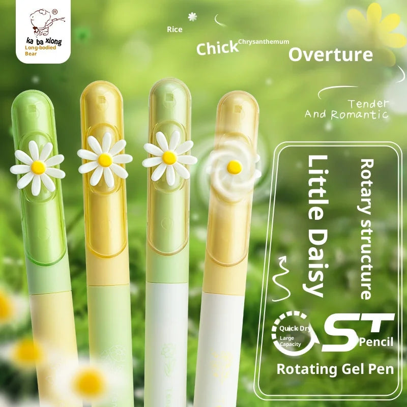 CowLost | product_id-4-pack-kawaii-retractable-gel-pens-0-5mm-fast-drying-spinning-twist-pen-for-school-journaling |4