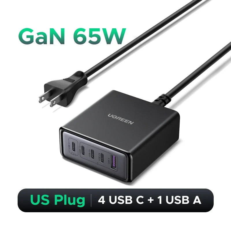 CowLost | ugreen-200w-100w-65w-gan-charger-desktop-laptop-fast-charger |37