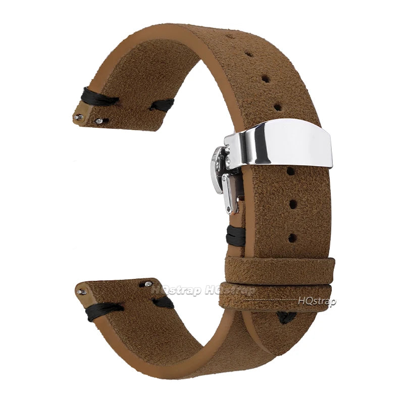 CowLost | product_id-vintage-genuine-suede-leather-watchband-with-butterfly-buckle-18-20-22mm-quick-release-for-seiko |19
