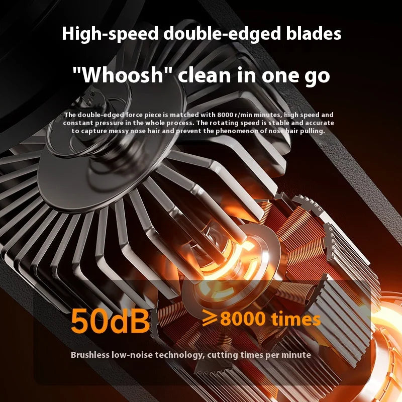CowLost | product_id-rechargeable-electric-nose-hair-trimmer-for-men-precise-waterproof-grooming-tool |3