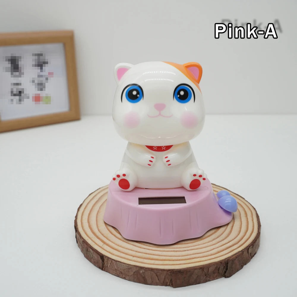 CowLost | product_id-8-solar-powered-cartoon-animal-bobblehead-car-decorations-panda-cat-shapes-gift-set |8