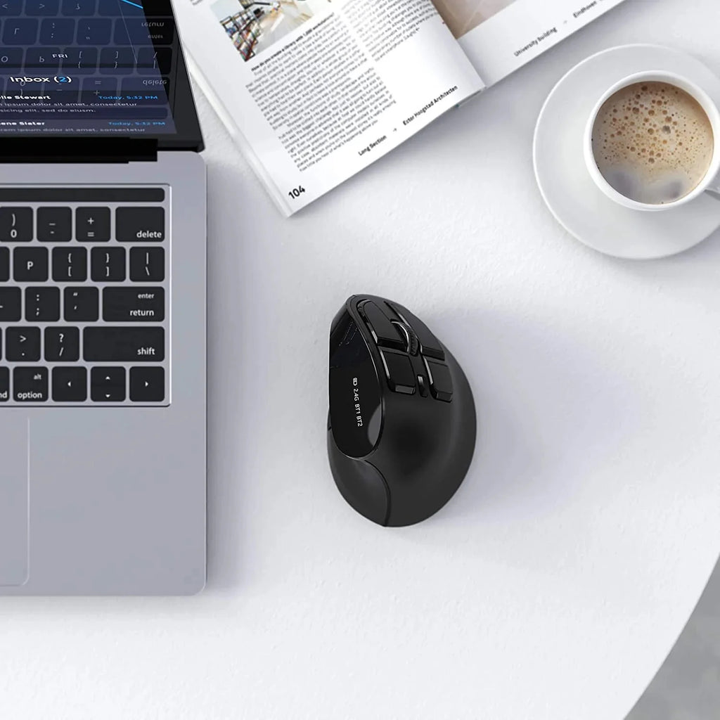 CowLost | product_id-seenda-vertical-ergonomic-wireless-mouse-bluetooth-5-0-2-4g-usb-rechargeable-for-pc-laptop-mac-ipad |10