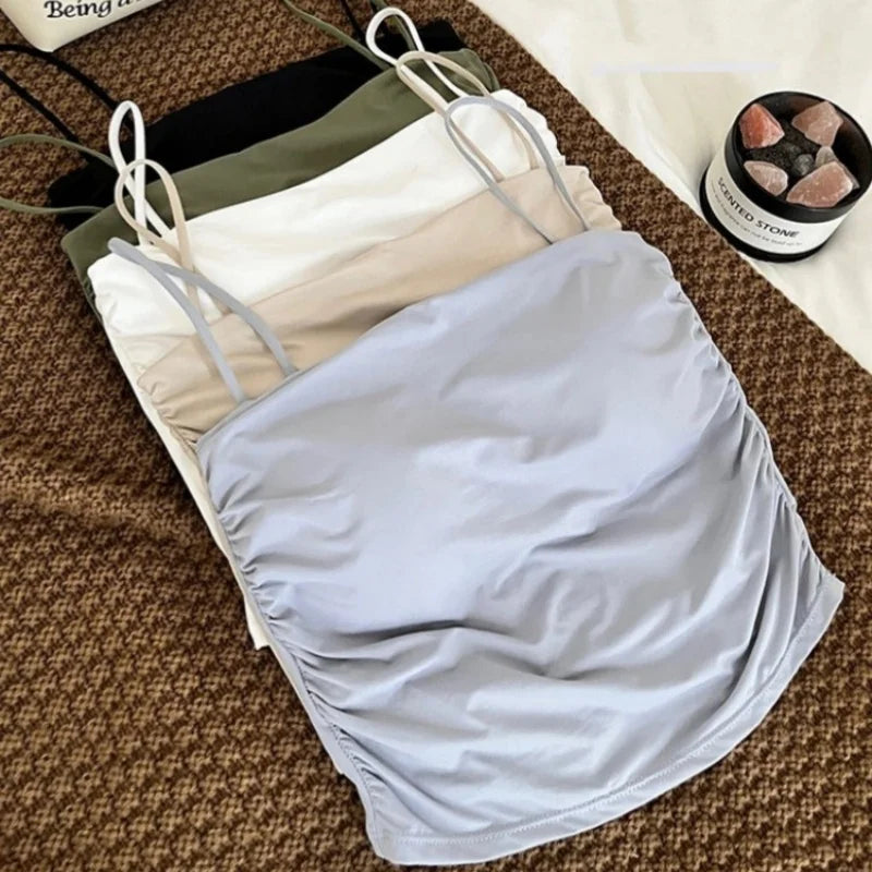CowLost | product_id-women-s-ice-silk-seamless-padded-tank-top-camisole-summer-lightweight-breathable |4