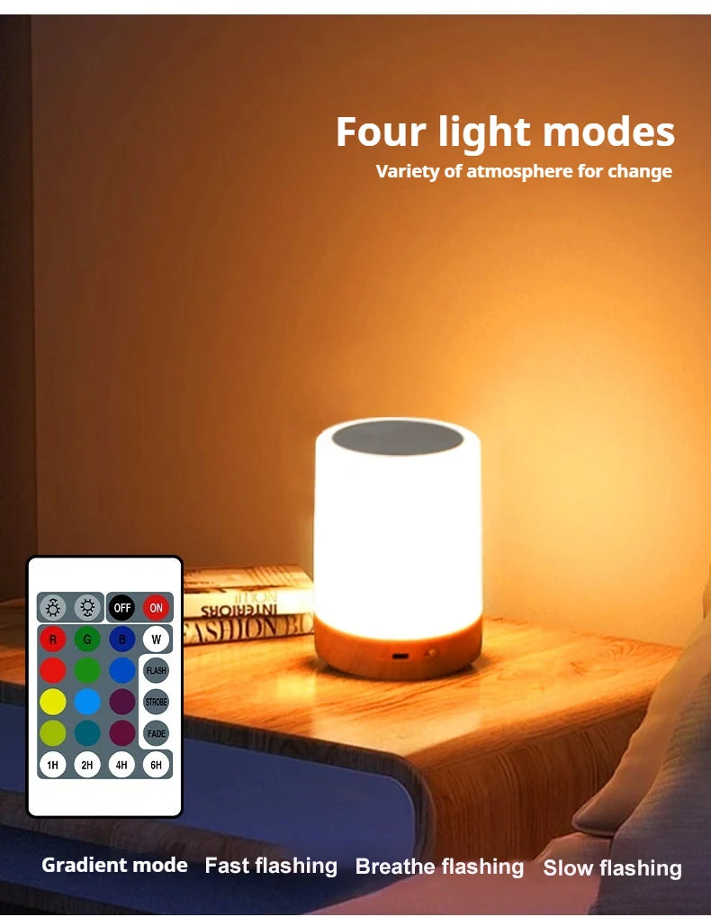 CowLost | product_id-kfvc-usb-rechargeable-16-color-touch-control-rgb-bedside-night-lamp |12