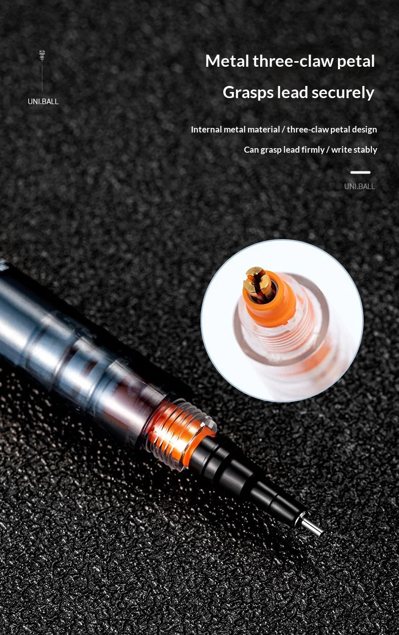 CowLost | product_id-uni-kuru-toga-450t-0-5mm-mechanical-pencil-with-ergonomic-grip-and-anti-smudge-lead-auto-rotating-tip-for-writing-and-sketching |14