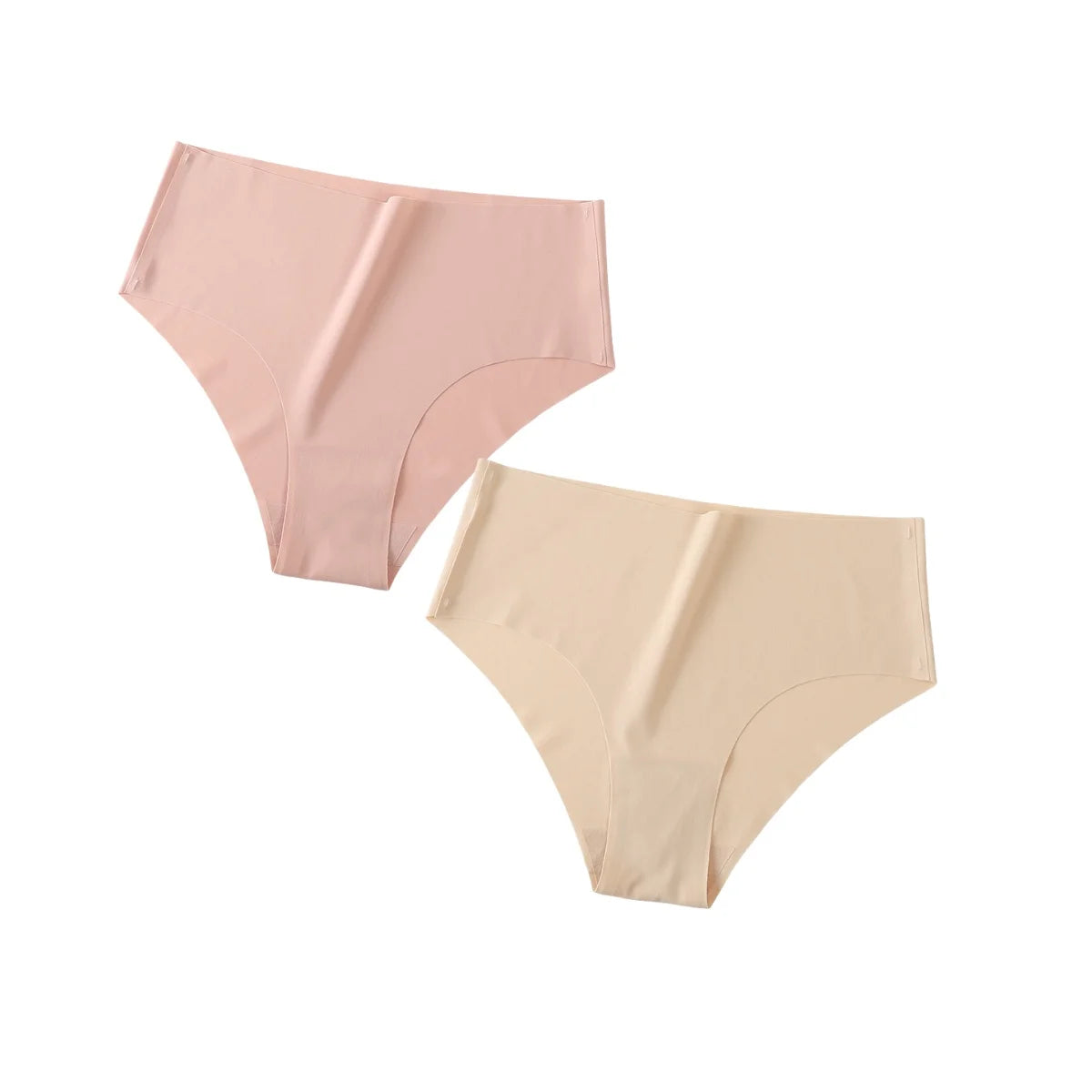 CowLost | product_id-2pcs-womens-high-waist-seamless-ice-silk-briefs-xs-xl |19