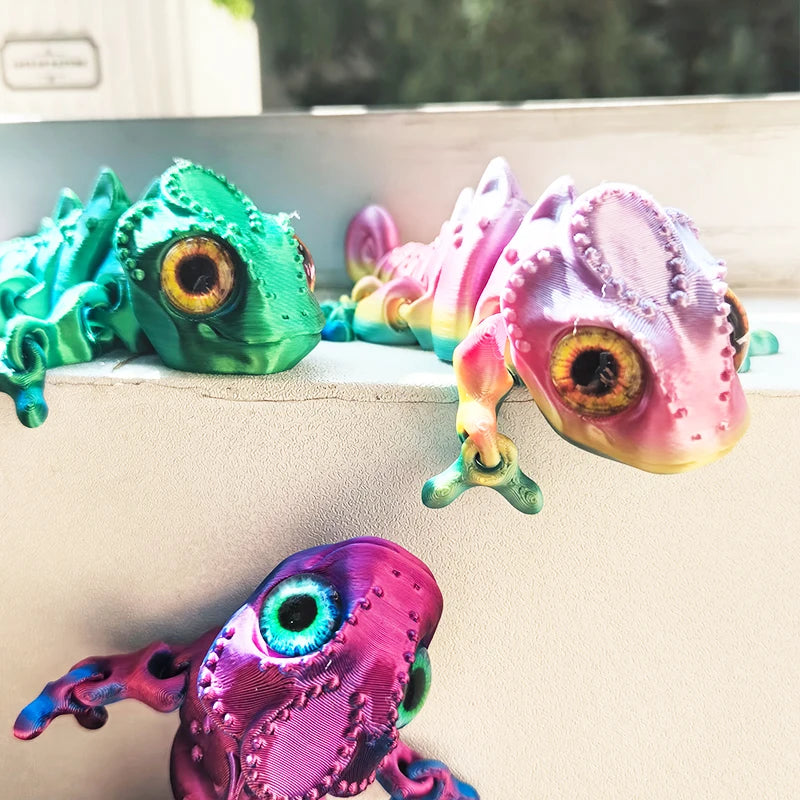 CowLost | product_id-3d-printing-movable-joint-chameleon-fidget-toy-animal-model-ornament-gift |5