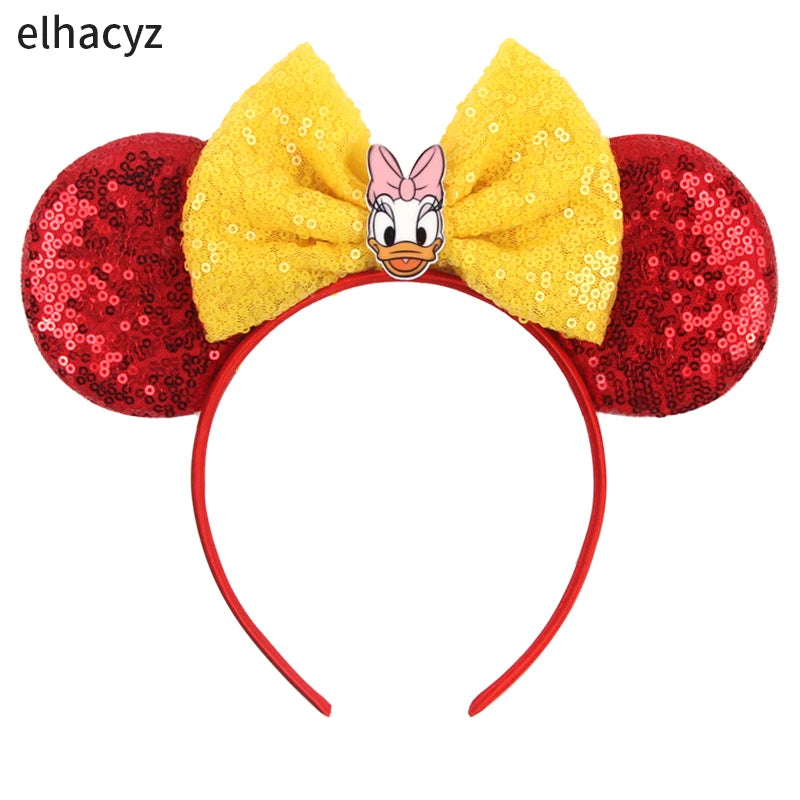 CowLost | daisy-duck-headwear-women-sequins-bow-headbands |16