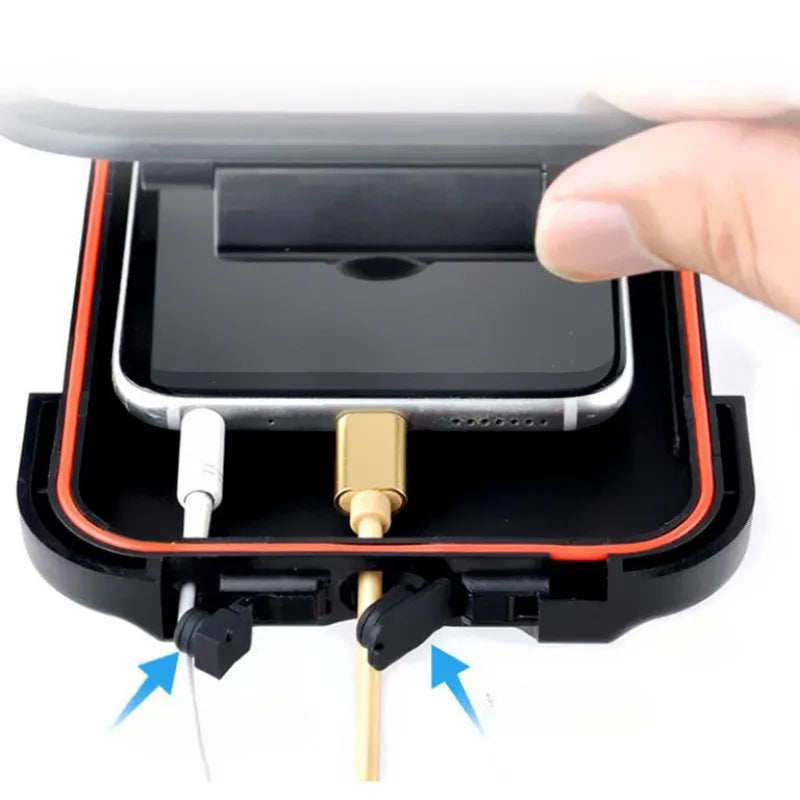 CowLost | vehicle-parts-accessories-waterproof-universal-motorcycle-bike-phone-holder-360-swivel-mount |3
