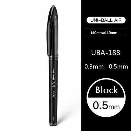 CowLost | product_id-japanese-uni-uba-188-gel-pens-0-5-0-7mm-black-red-blue-smooth-writing-for-school-office |16