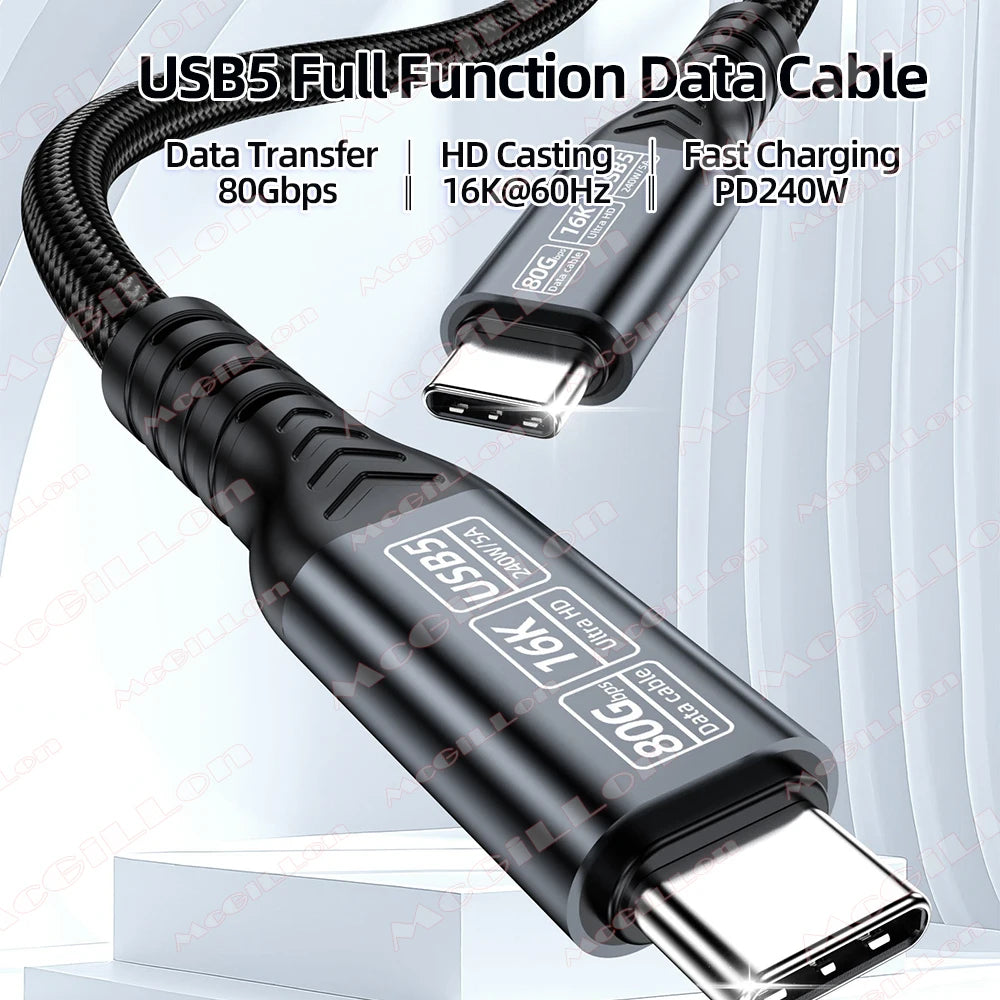 CowLost | product_id-mcgillon-pd240w-80gbps-thunderbolt-5-usb-c-to-usb-c-cable-16k-48v-5a-for-iphone-17-pro-macbook-pro-tablet-laptop |7