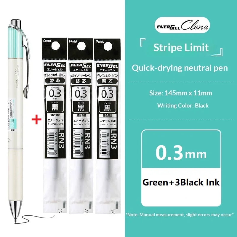 CowLost | product_id-pentel-energel-bln75-stripe-edition-gel-pens-0-3-0-4-0-5mm-stainless-nib-smooth-writing |70